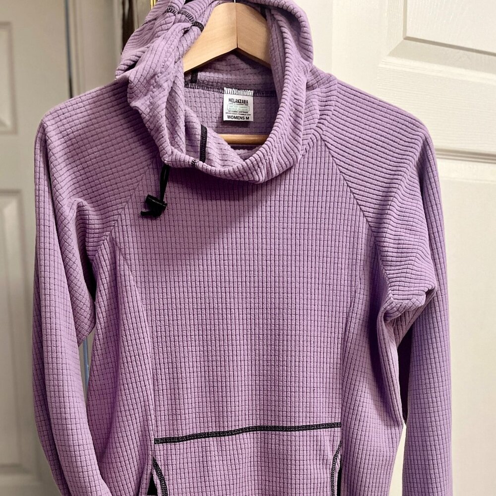 Melanzana Micro Grid Dress, Ladies Size Med, Color: Bloom/Lilac - Picture 2 of 9